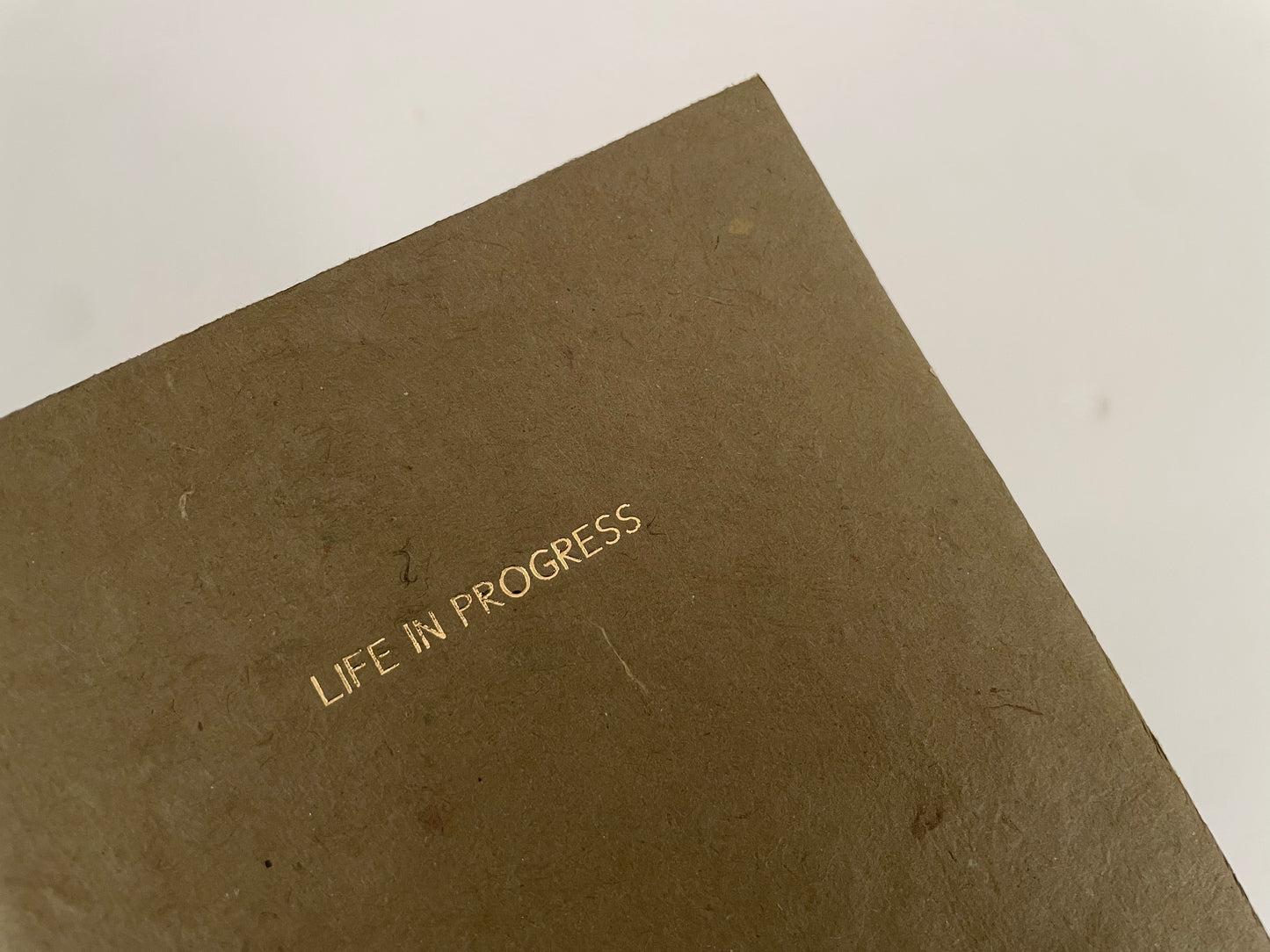 Handmade paper notebook | Shabda - Life in Progress