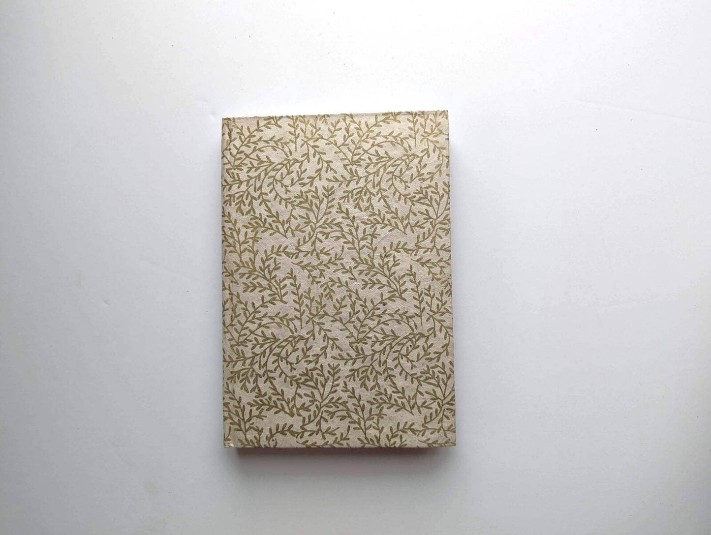 Handmade Paper Journal | Gold Fern