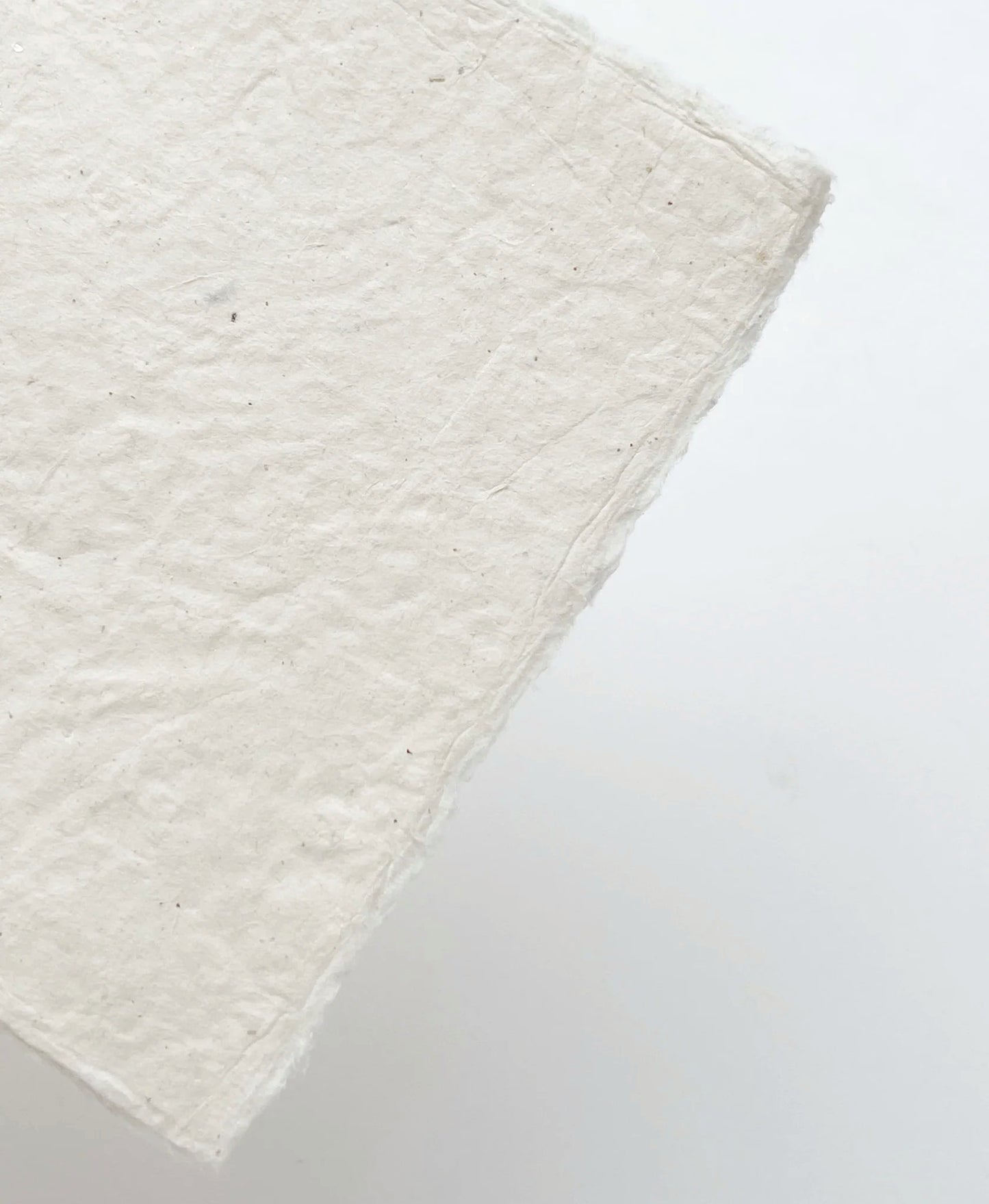 Handmade paper bundle (8 sheets) l Natural