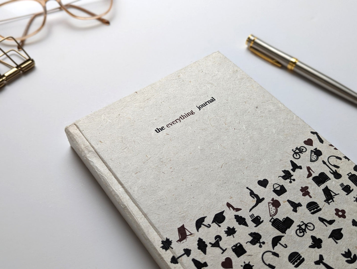 Handmade Paper Journal | Everything Journal - Natural Beige