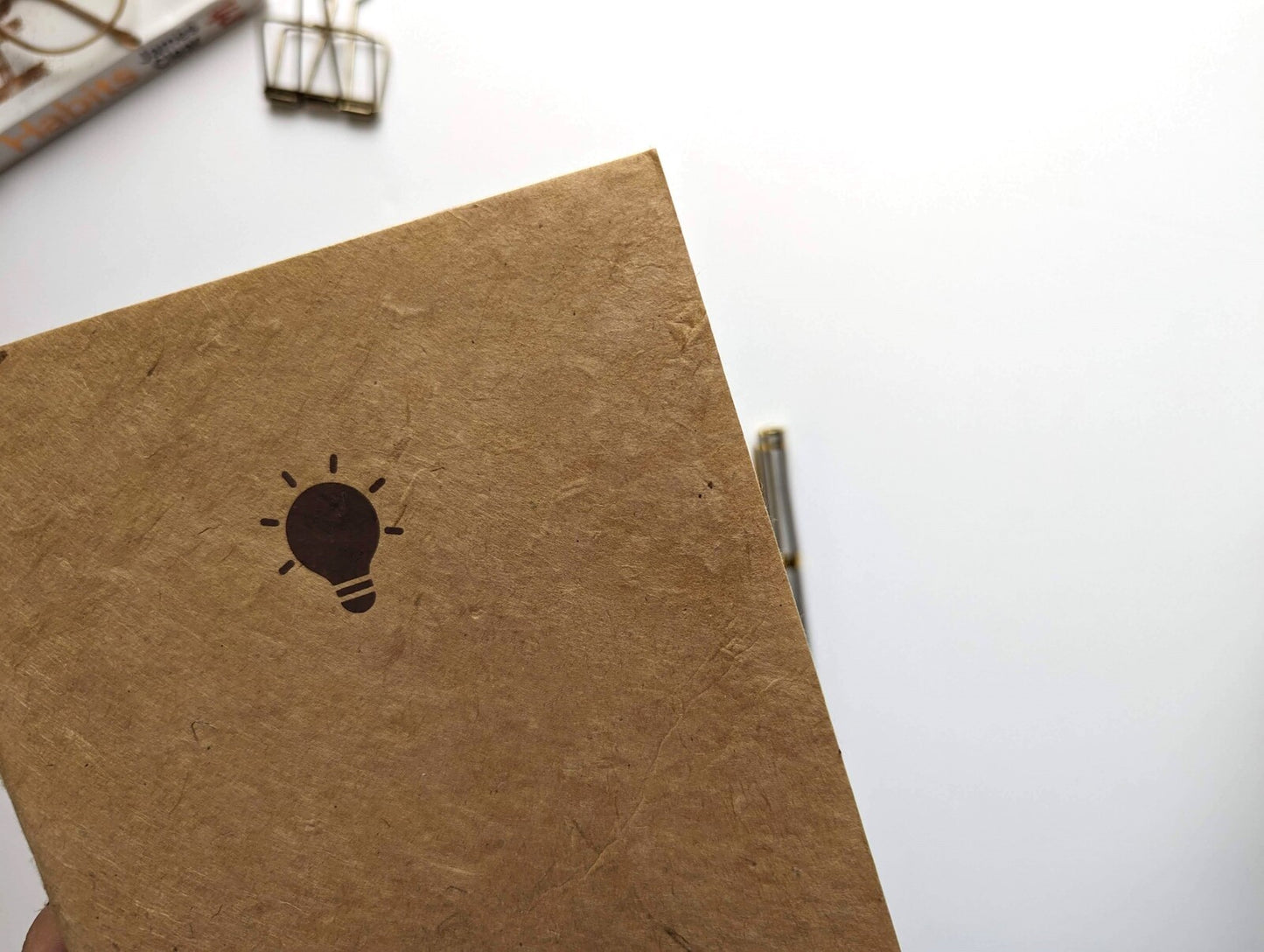 Handmade paper notebook | Katha Ideas