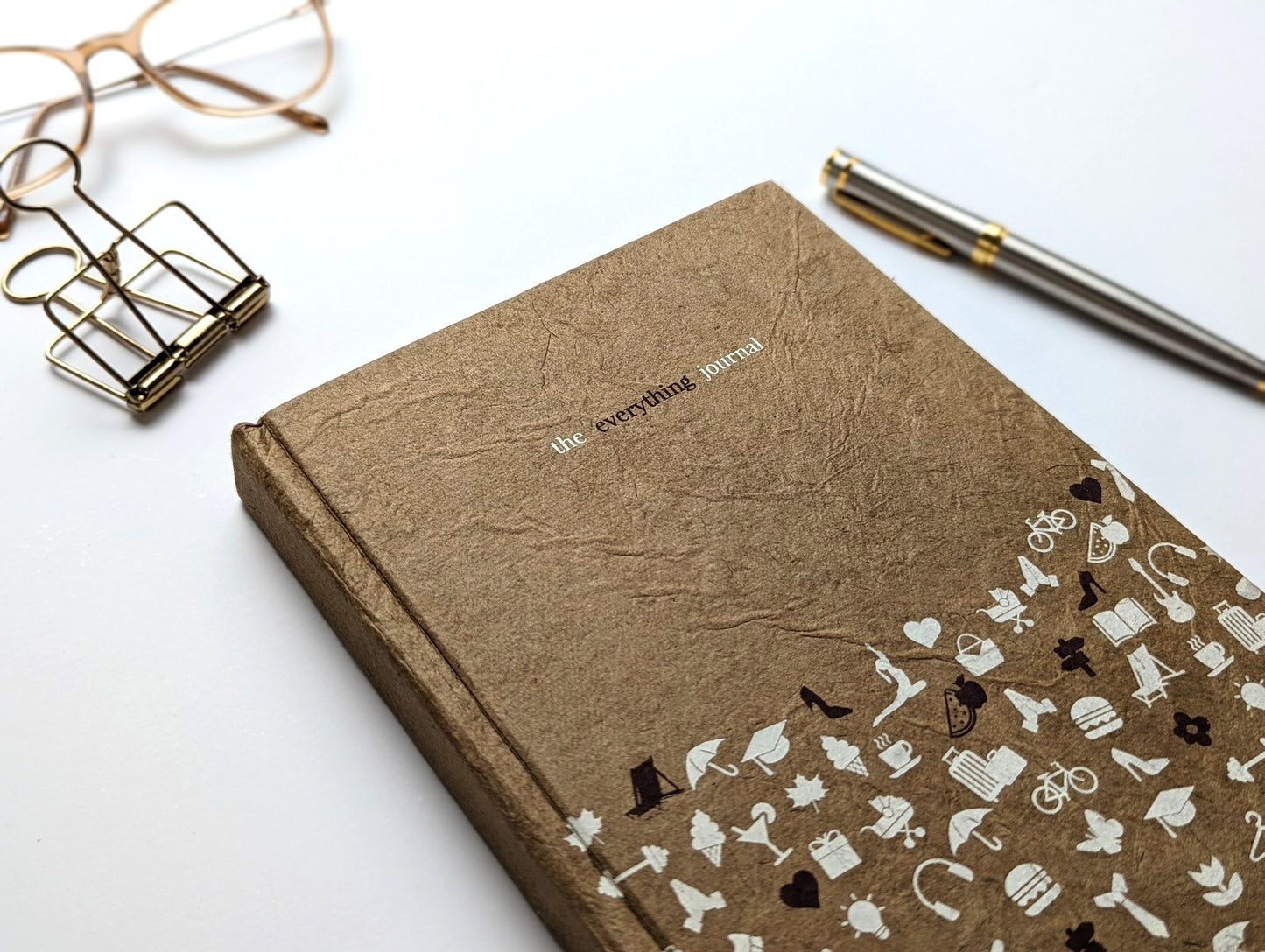 Handmade Paper Journal | Everything Journal - Khaki Brown