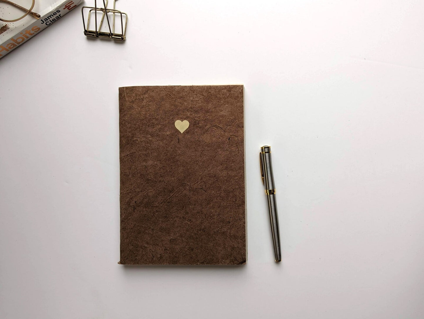 A5 Handmade paper notebooks (4 books) | Katha