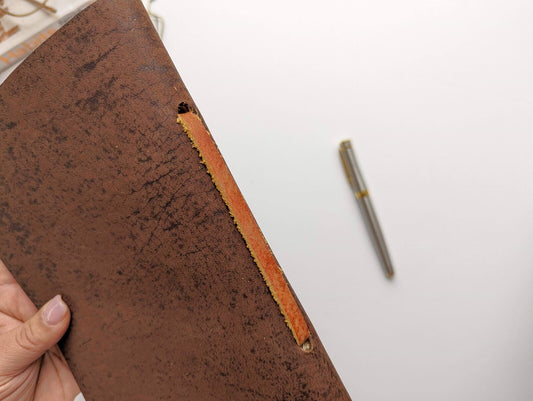 Leather Notebook - Brown