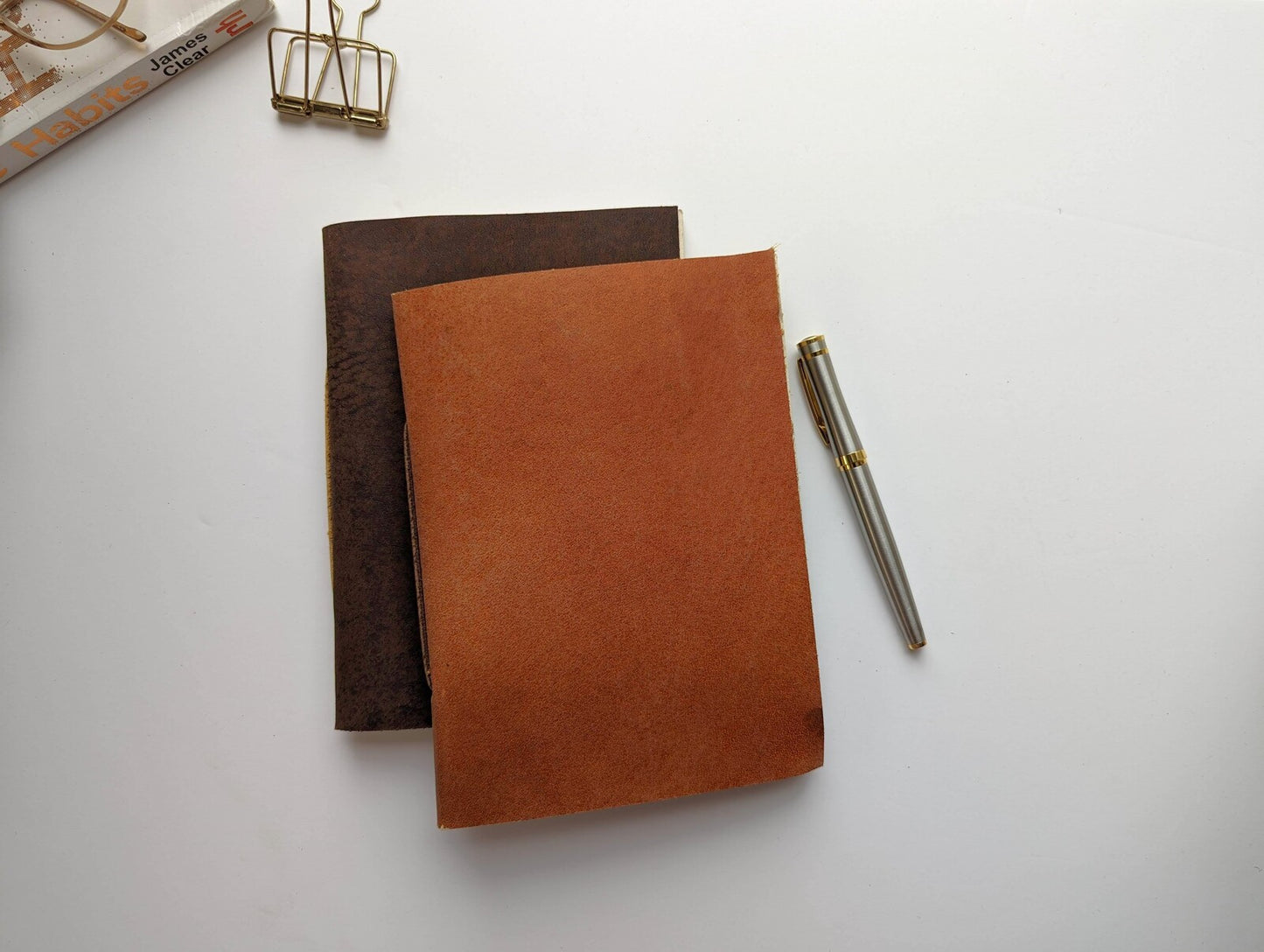 Leather Notebook - Brown