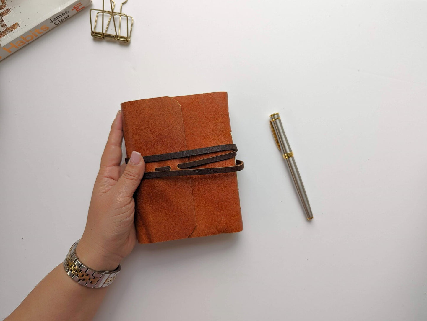 Leather Journal - Tan - A6