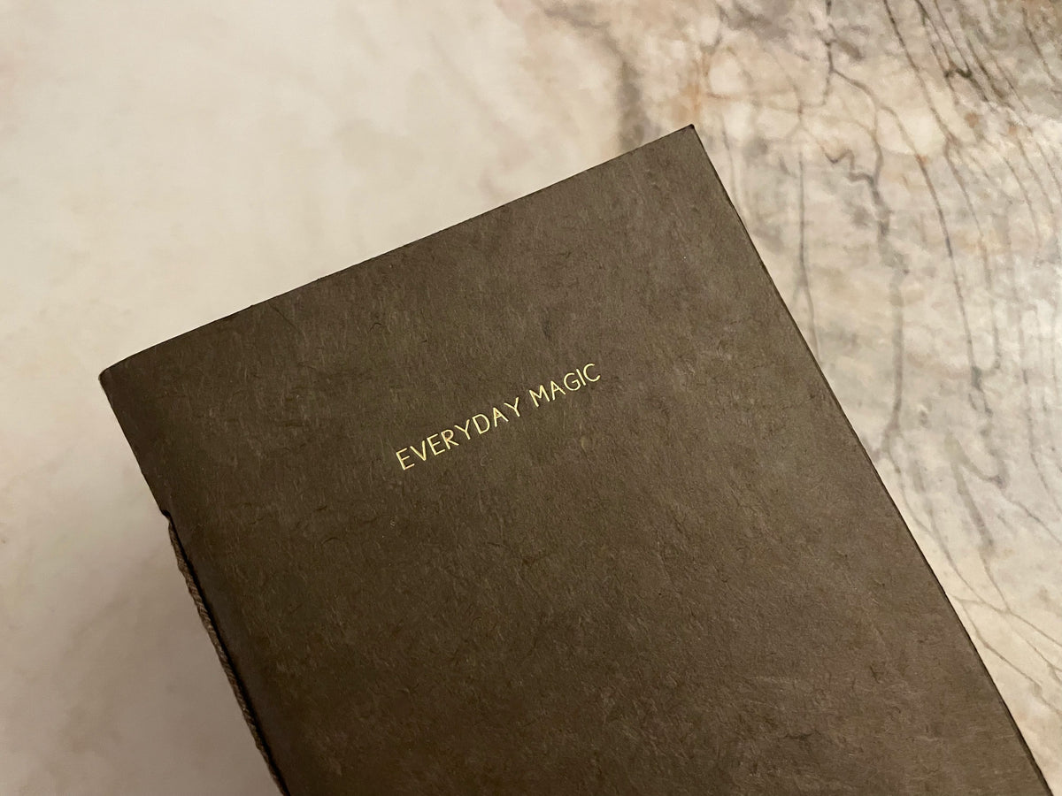 Handmade paper notebook | Shabda - Everyday Magic