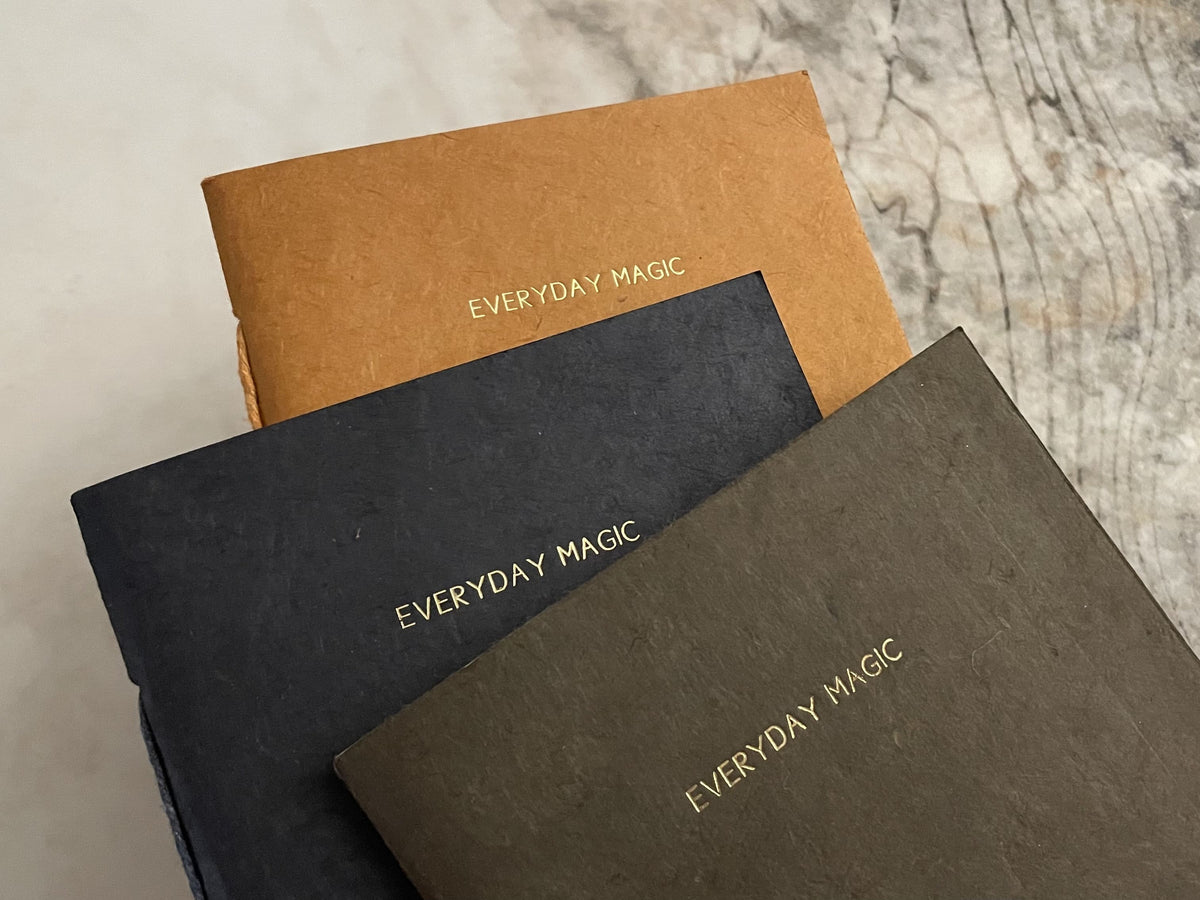 Handmade paper notebook | Shabda - Everyday Magic