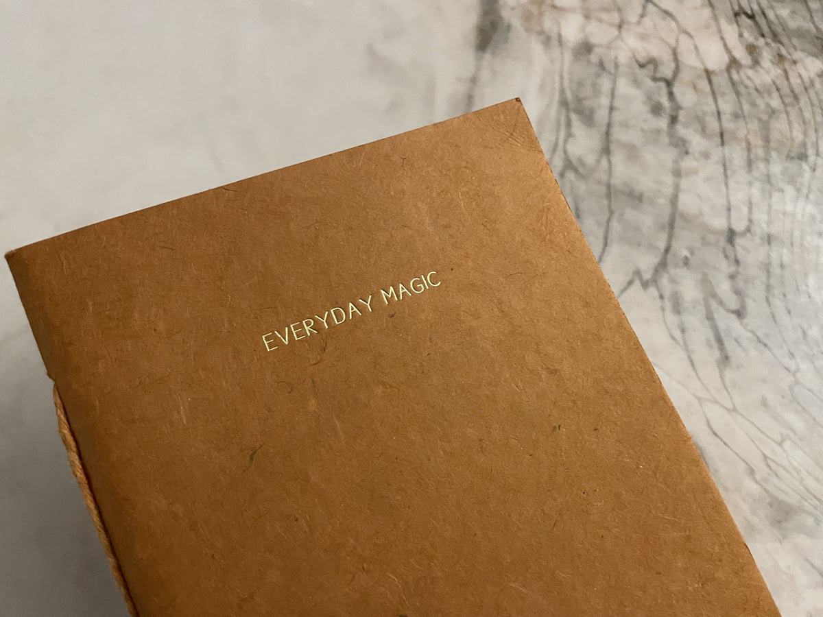 Handmade paper notebook | Shabda - Everyday Magic