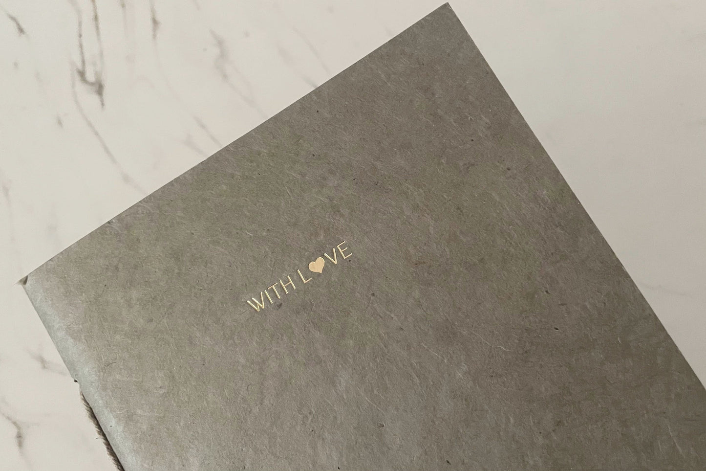 Handmade paper notebook | Shabda - With Love