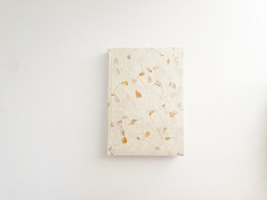 Handmade paper Journal | Marigold Petals
