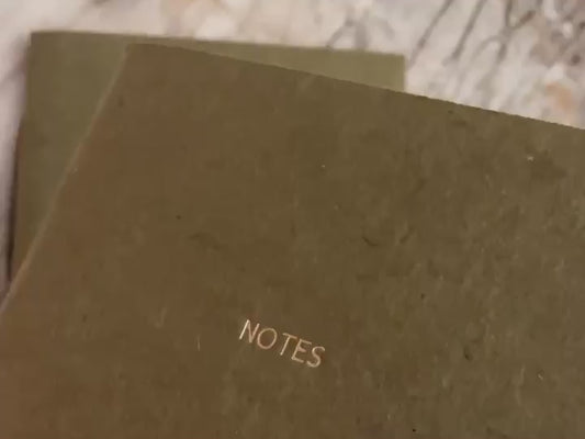Handmade paper notebook | Shabda - Notes