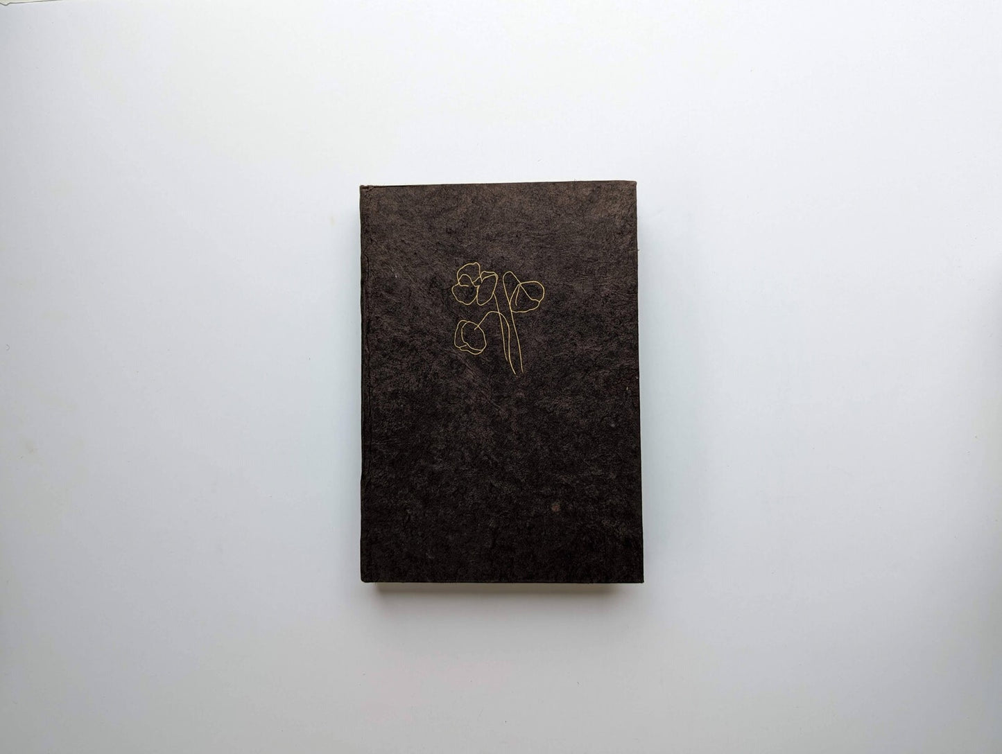 Handmade Paper Journal | Ratna in Cocoa - 3 stalks