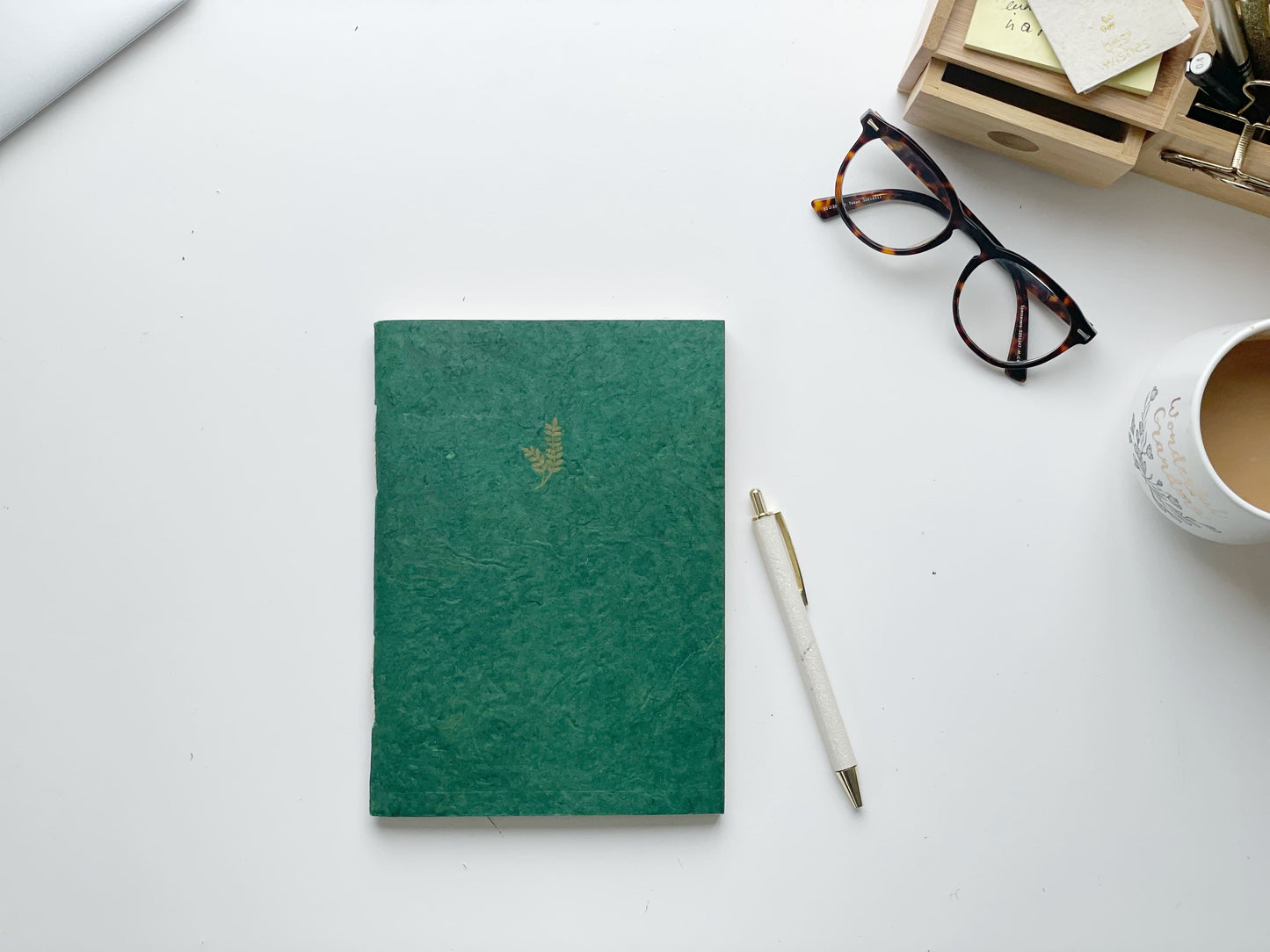 SECONDS - Emerald Green Softcover Notebook