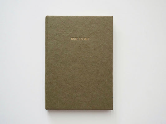 Handmade Paper Journal | Shabda - Note To Self