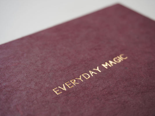 Handmade paper notebook | Shabda - Everyday Magic