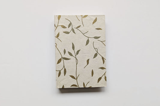 Handmade Paper Journal | Tea Leaves