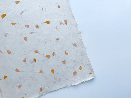 Gift wrapping paper (2 sheets) | Marigold Petals