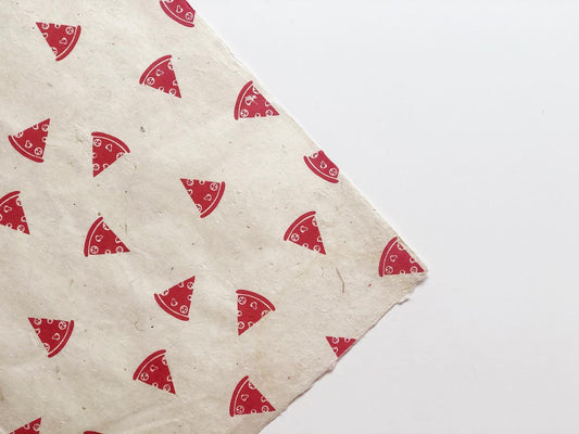 Gift wrapping paper (2 sheets) | Pizza