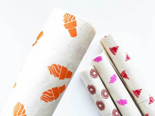 Gift wrapping paper (2 sheets) | Ice Cream