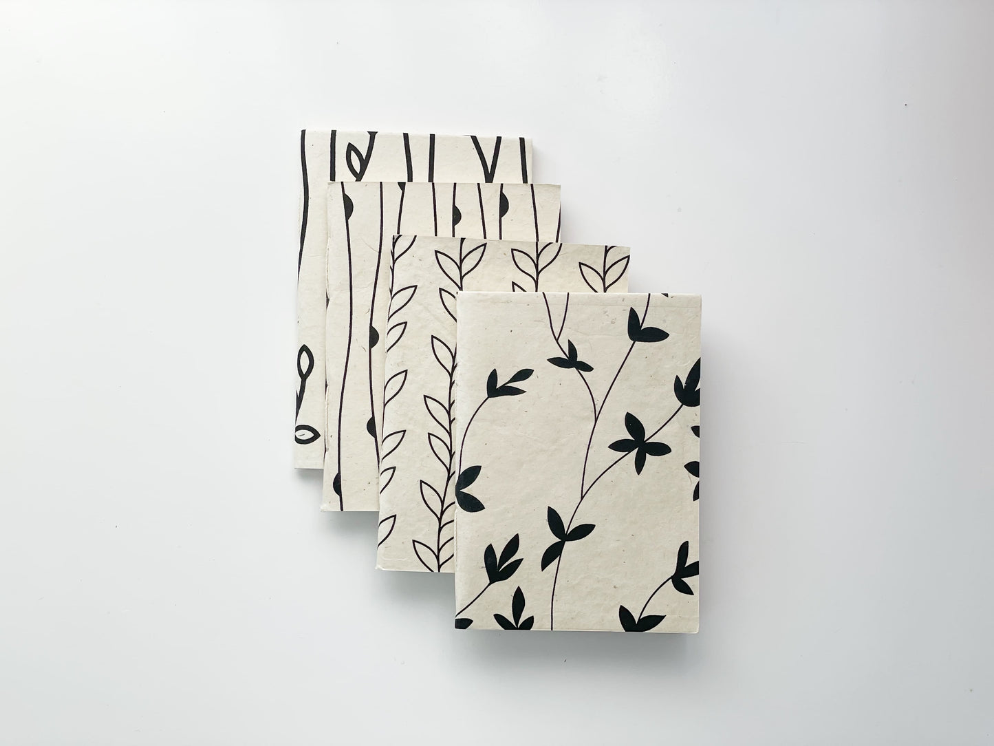 A5 Handmade paper notebooks (4 books) | Maisie