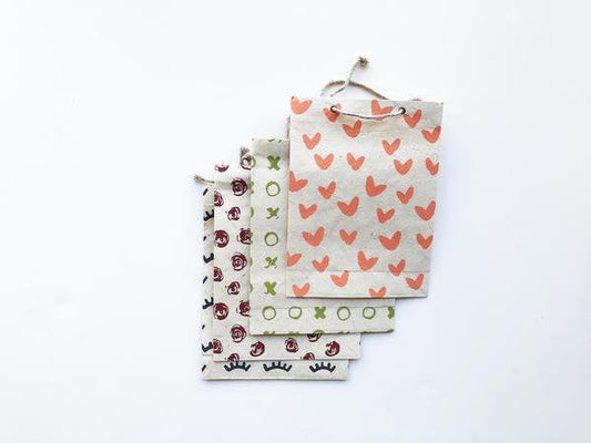 Gift bag set (4 bags) | Sweet Love