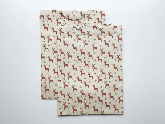 Reindeers - Christmas Gift Bag (2 Bags)